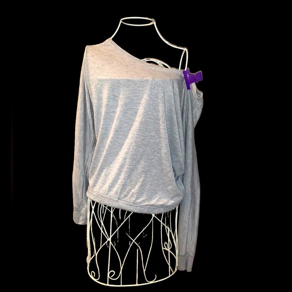 OKC Thunder Lightening Off the Shoulder Boutique Top Women’s Small - Picture 2 of 6